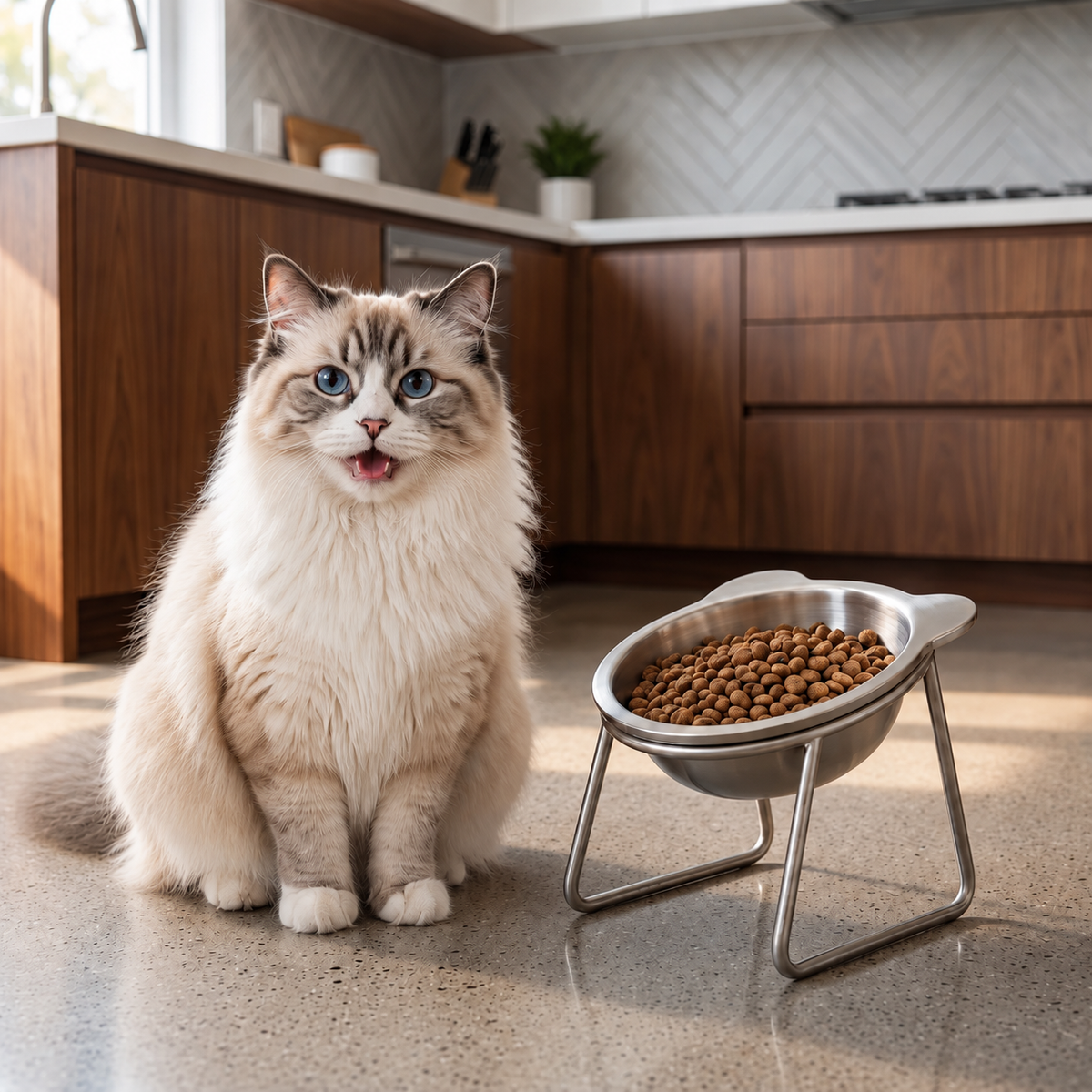 Dierenhome™ Orthopedische Voerbak
