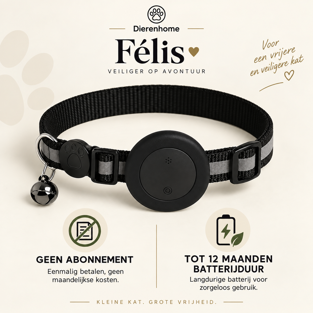 Félis - Intelligente halsband voor kat