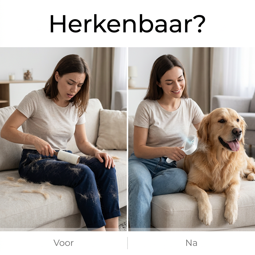 Dierenhome™ Professionele Vachtverzorgings Borstel