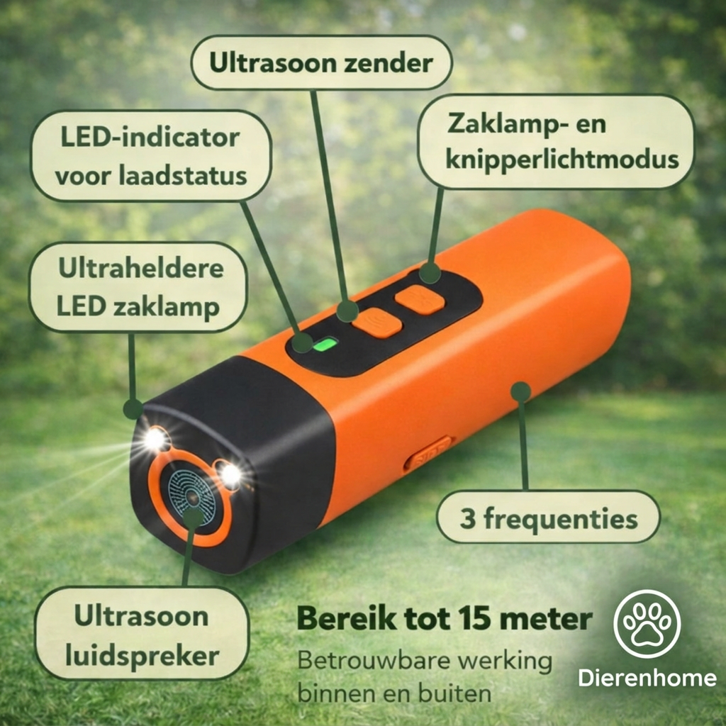 BarkStop™ | Ultrasone Anti-Blaf Trainer