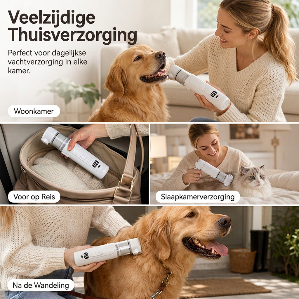 FleaGuard™ | 2-in-1 Kam voor Vlooien & Teken