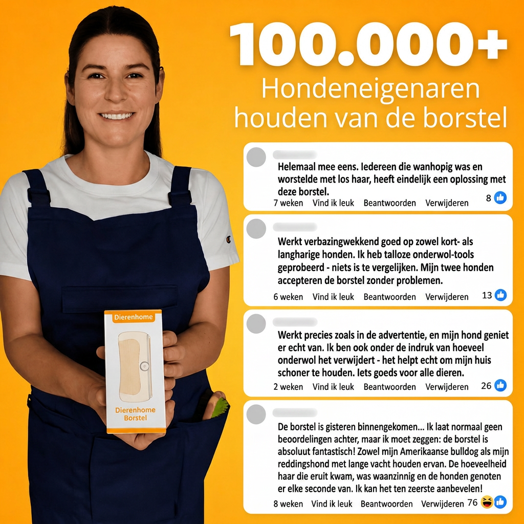 Dierenhome™ - Hondenborstel