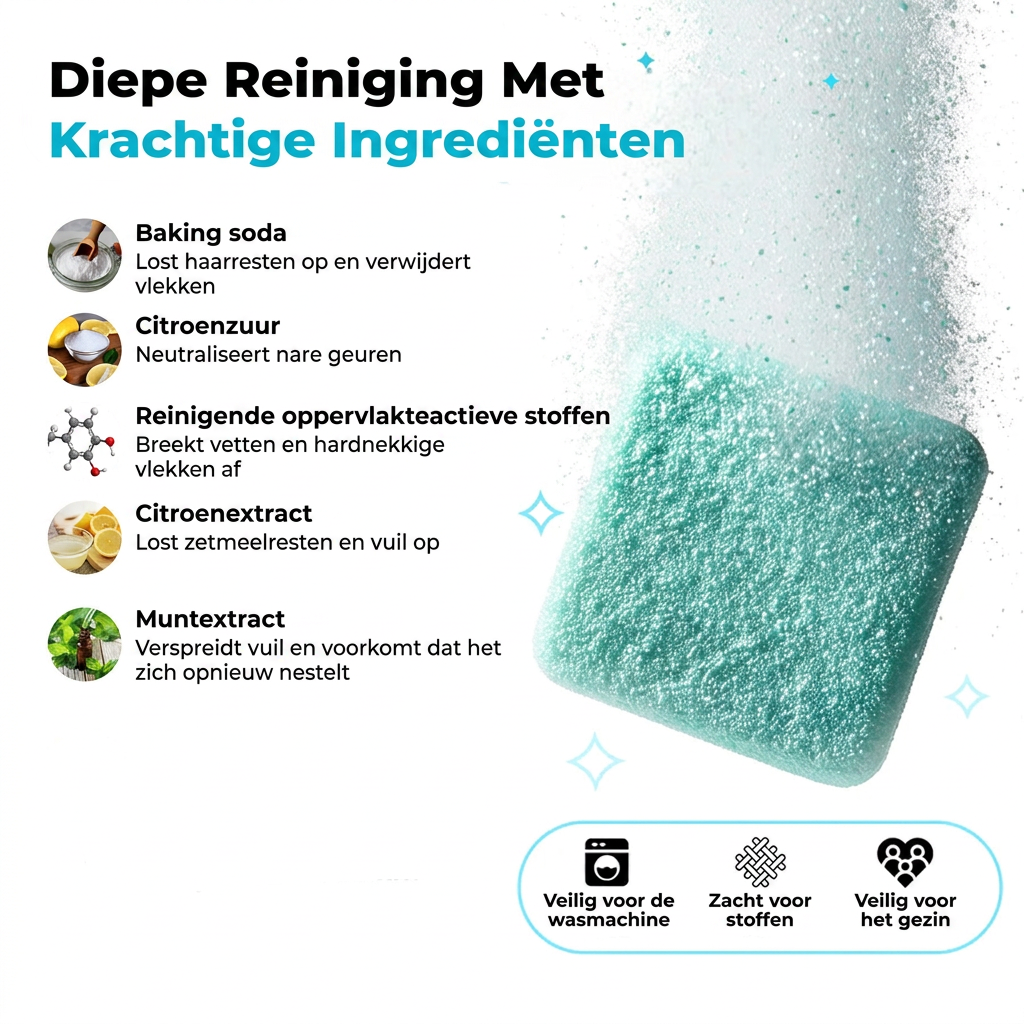 Dierenhome™ – Wasmachine Reinigingstabletten