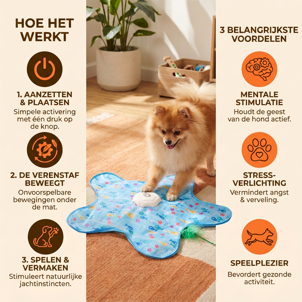 ChasePro™ | Automatisch Jachtspeelgoed voor Honden & Katten