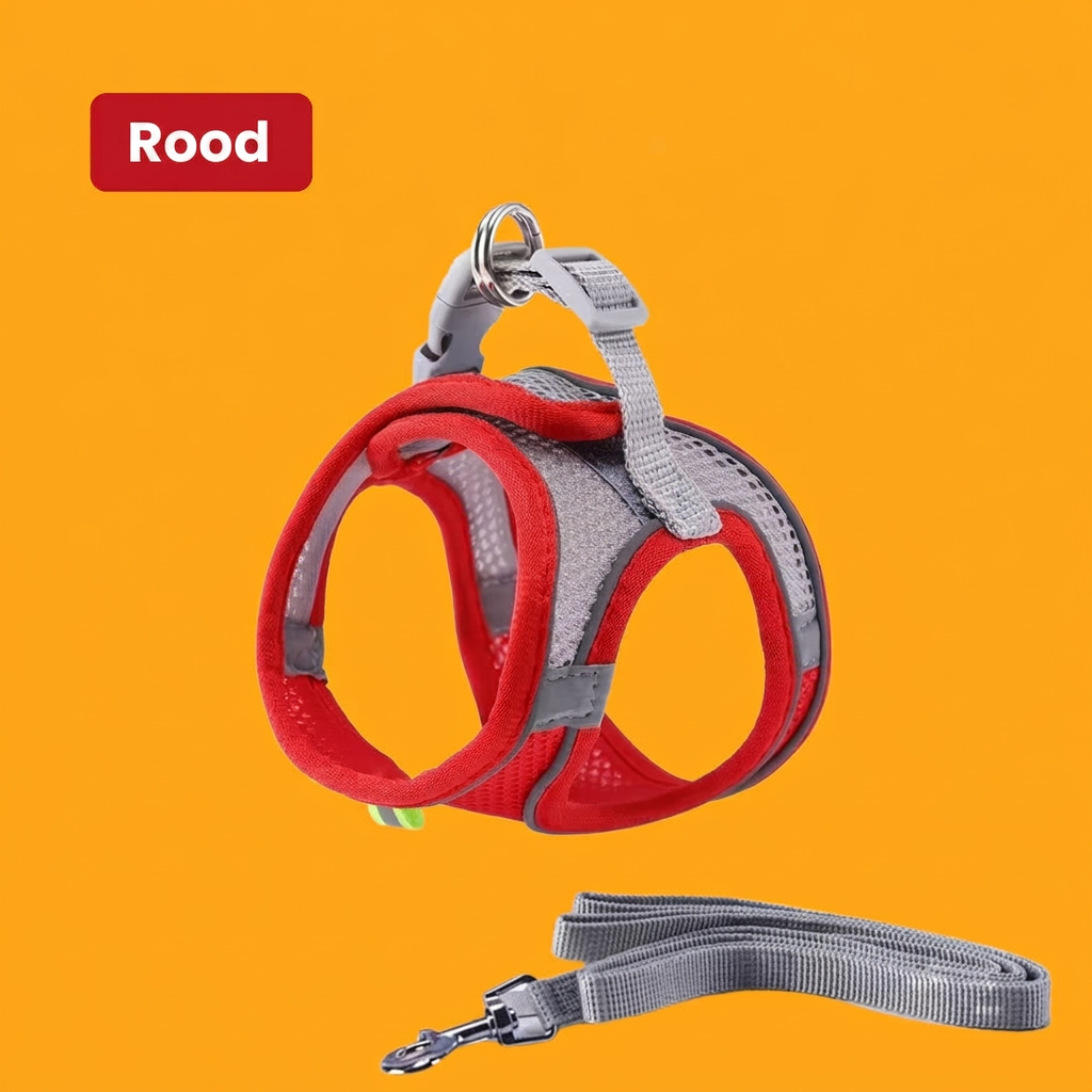 Dierenhome ™ Kattenharnas + gratis riem