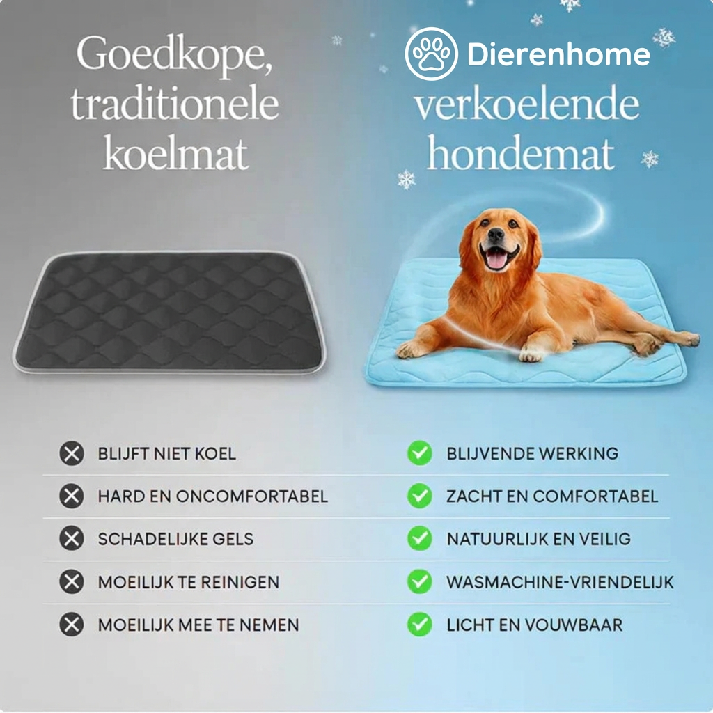 KoelMat™ Ondersteunt soepele gewrichten en circulatie