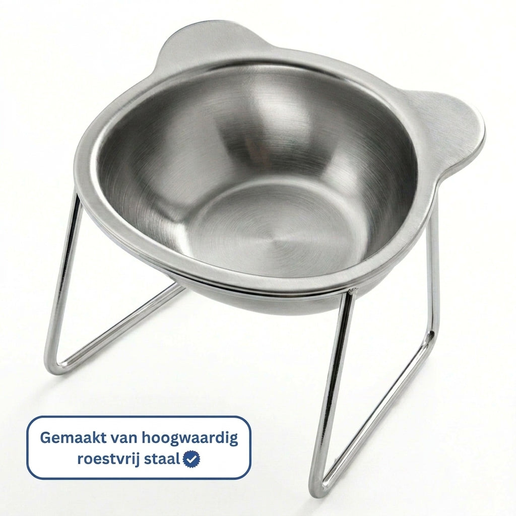 Hoogwaardige RVS hondenvoerbak