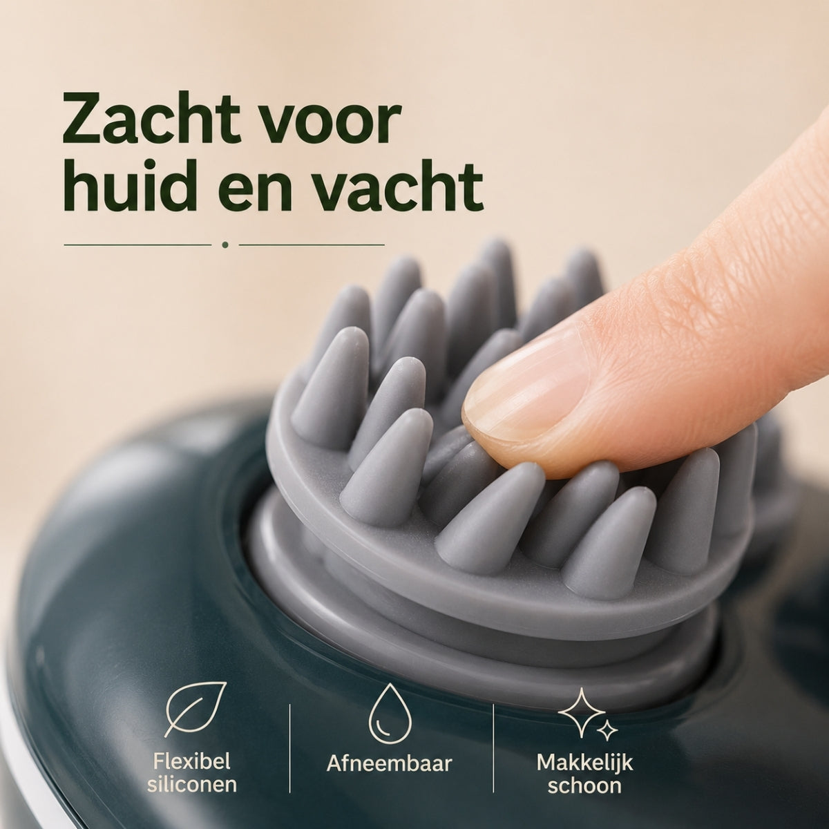 PetPulse™ | Handzame Elektrische Massageborstel voor Huisdieren