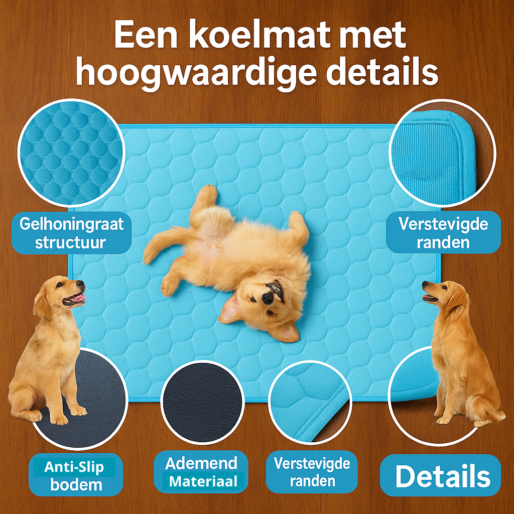 KoelMat™ Ondersteunt soepele gewrichten en circulatie
