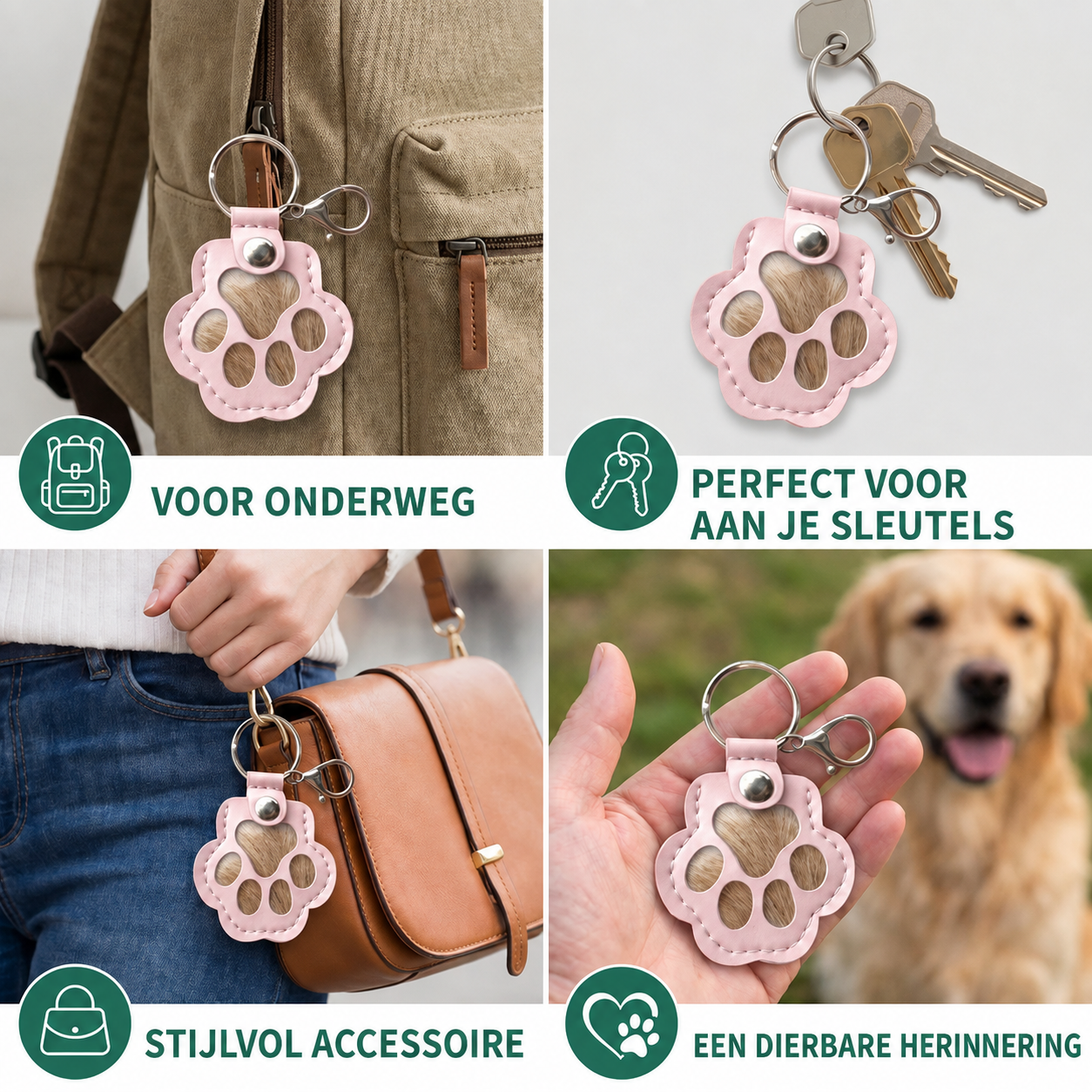 FurEver™ | Herinneringssleutelhanger voor Huisdieren
