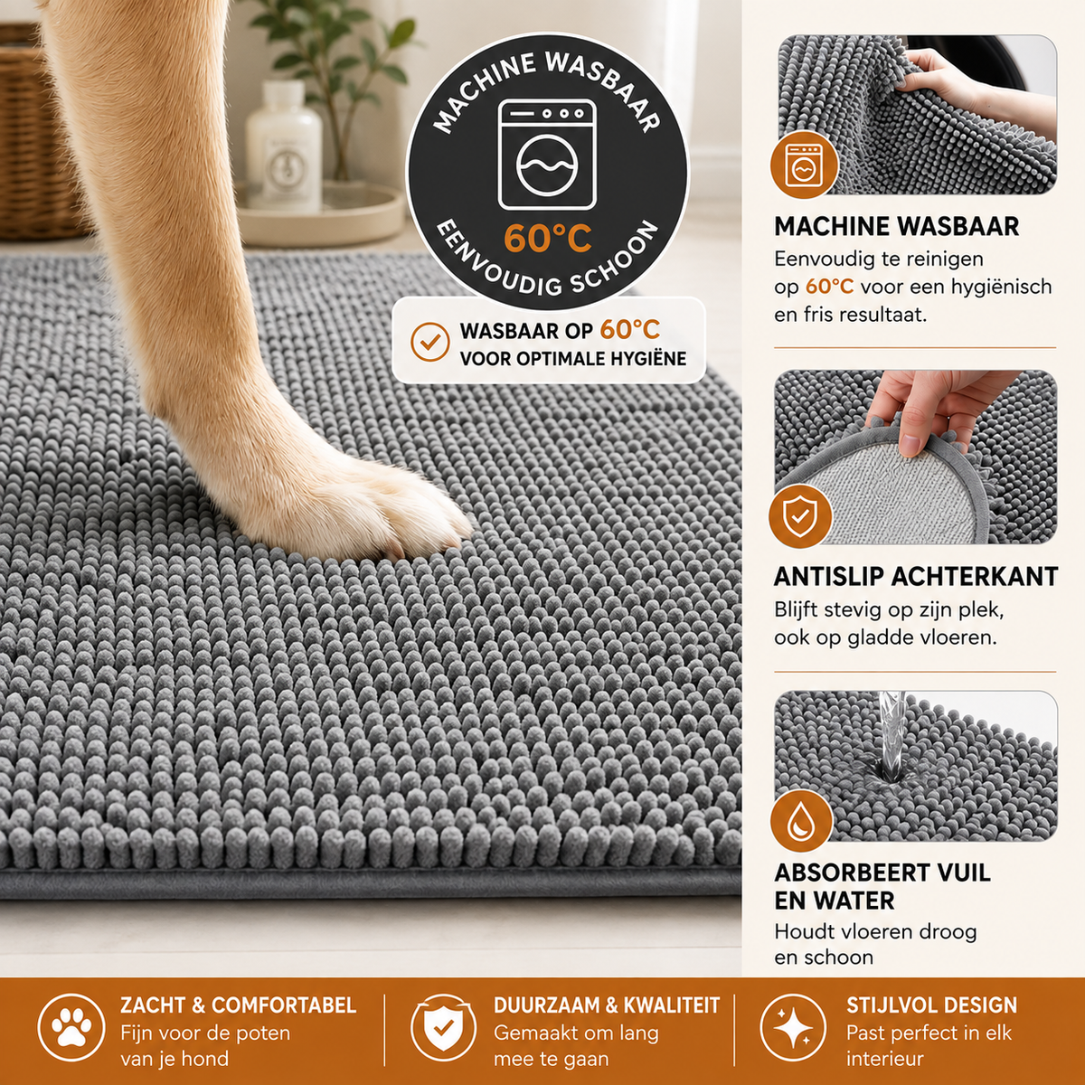 PawMat™ | Antislip Voermat voor Huisdieren