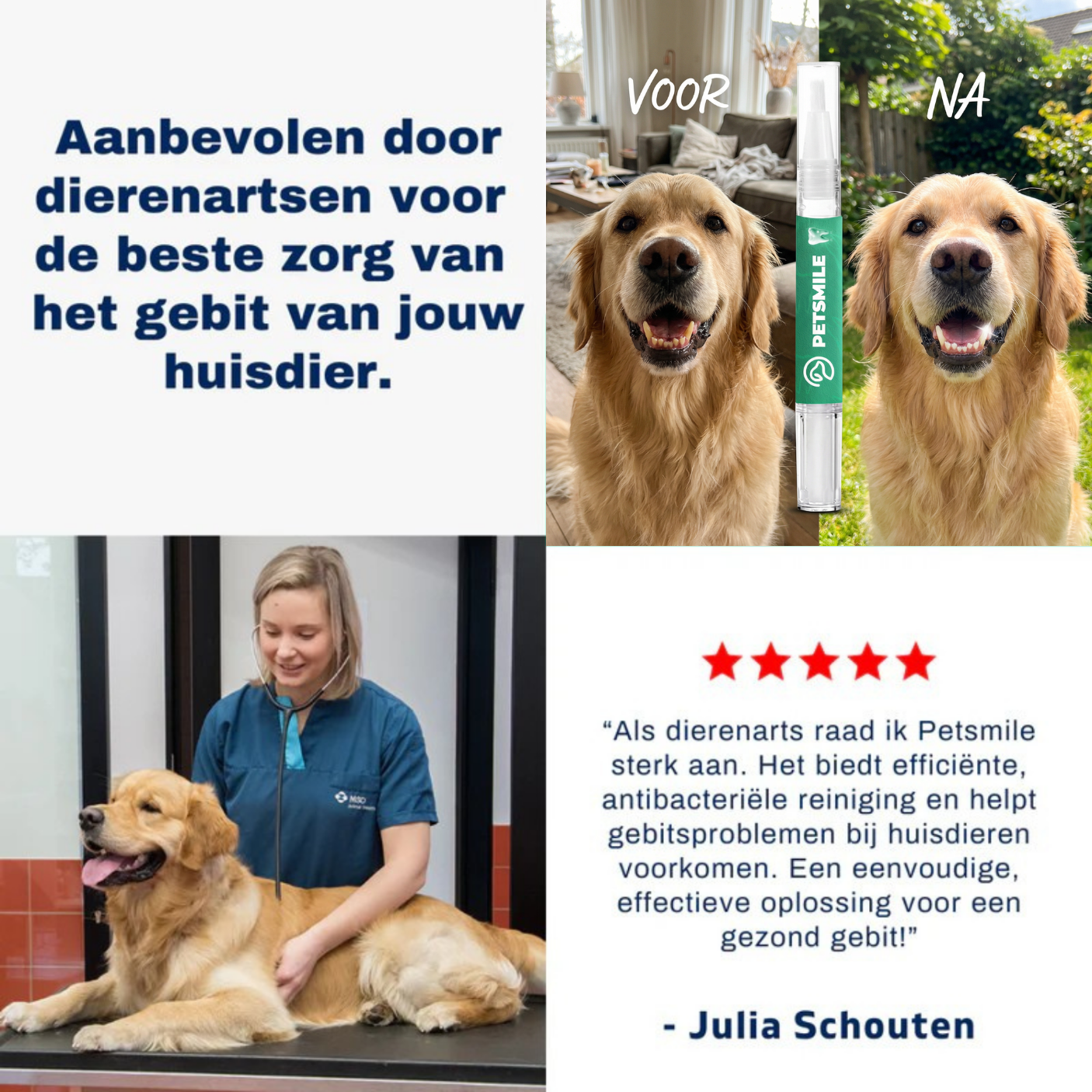 PetSmile™ | Zeg vaarwel tegen tandplak en een stinkende adem!