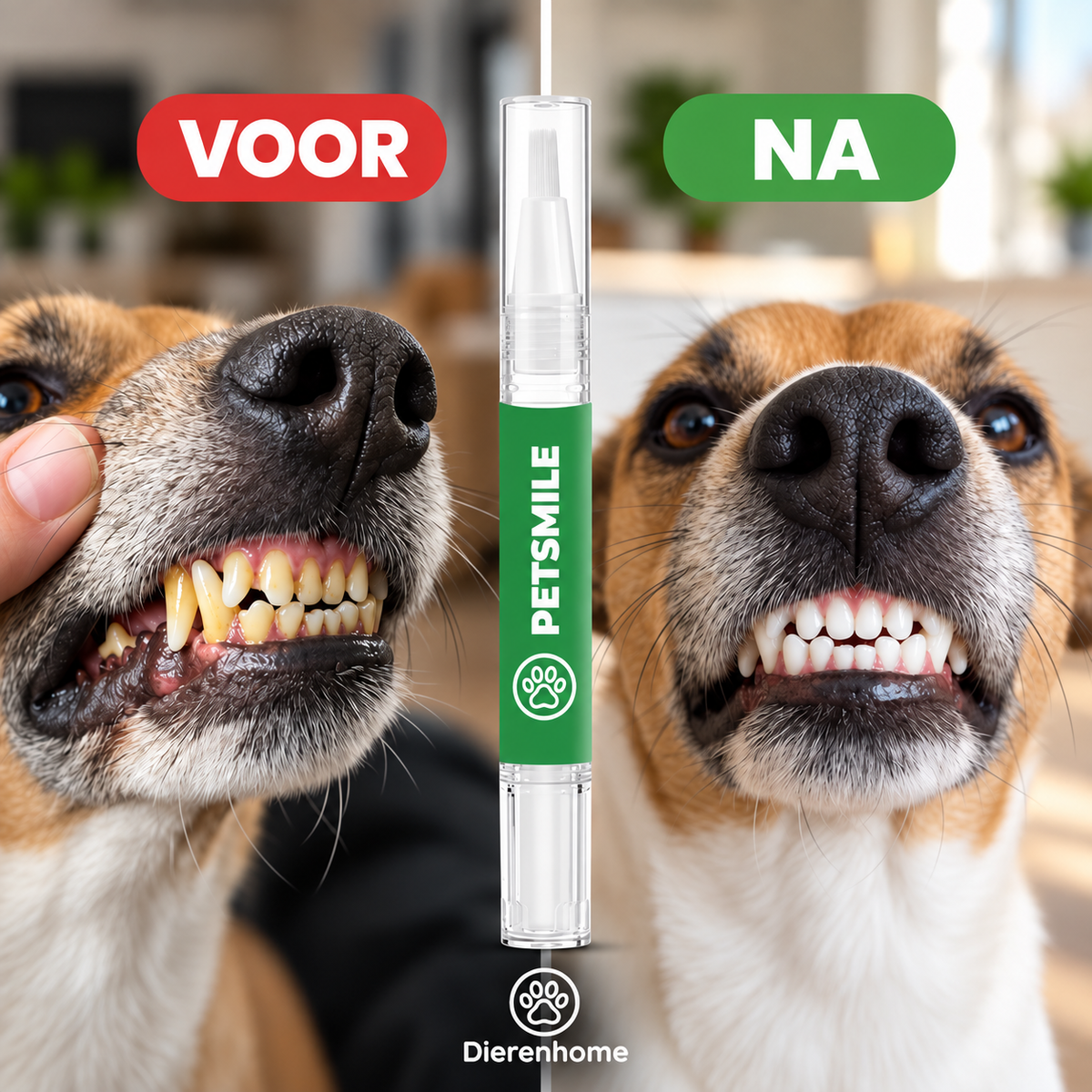 PetSmile™ | Zeg vaarwel tegen tandplak en een stinkende adem!