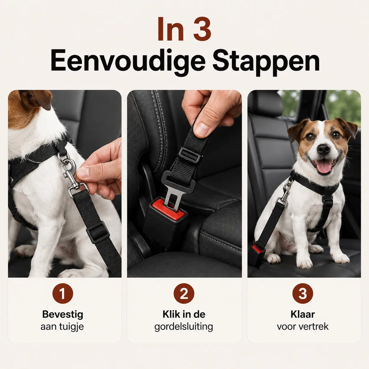 SafeBelt™ | Autogordel voor Honden