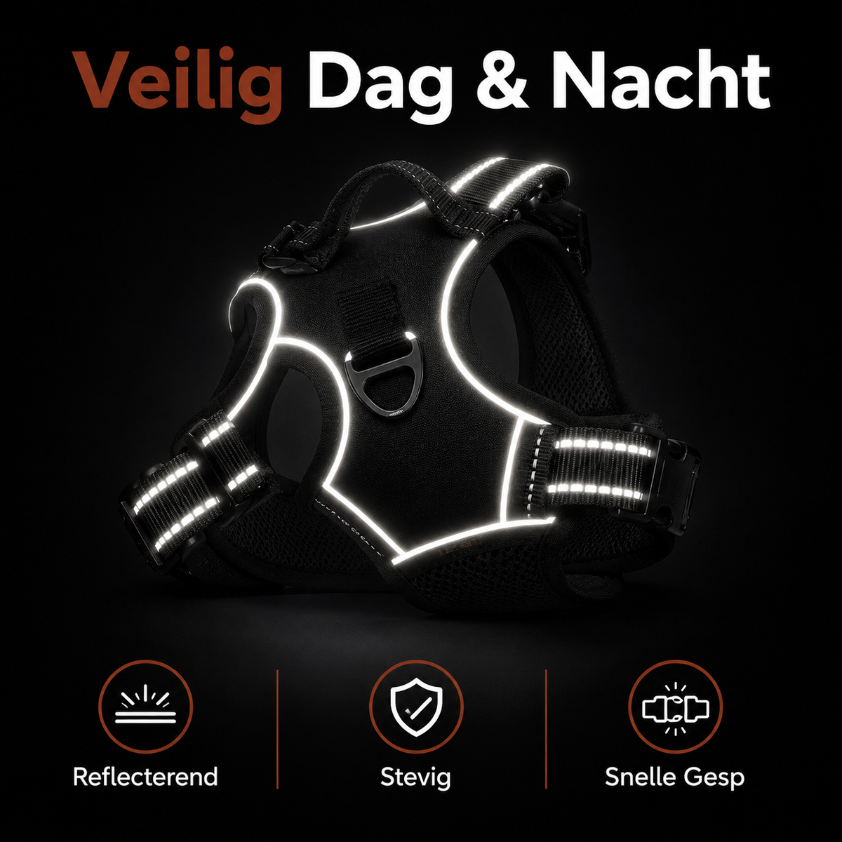 SafeRide™ | Autoharnas voor Honden