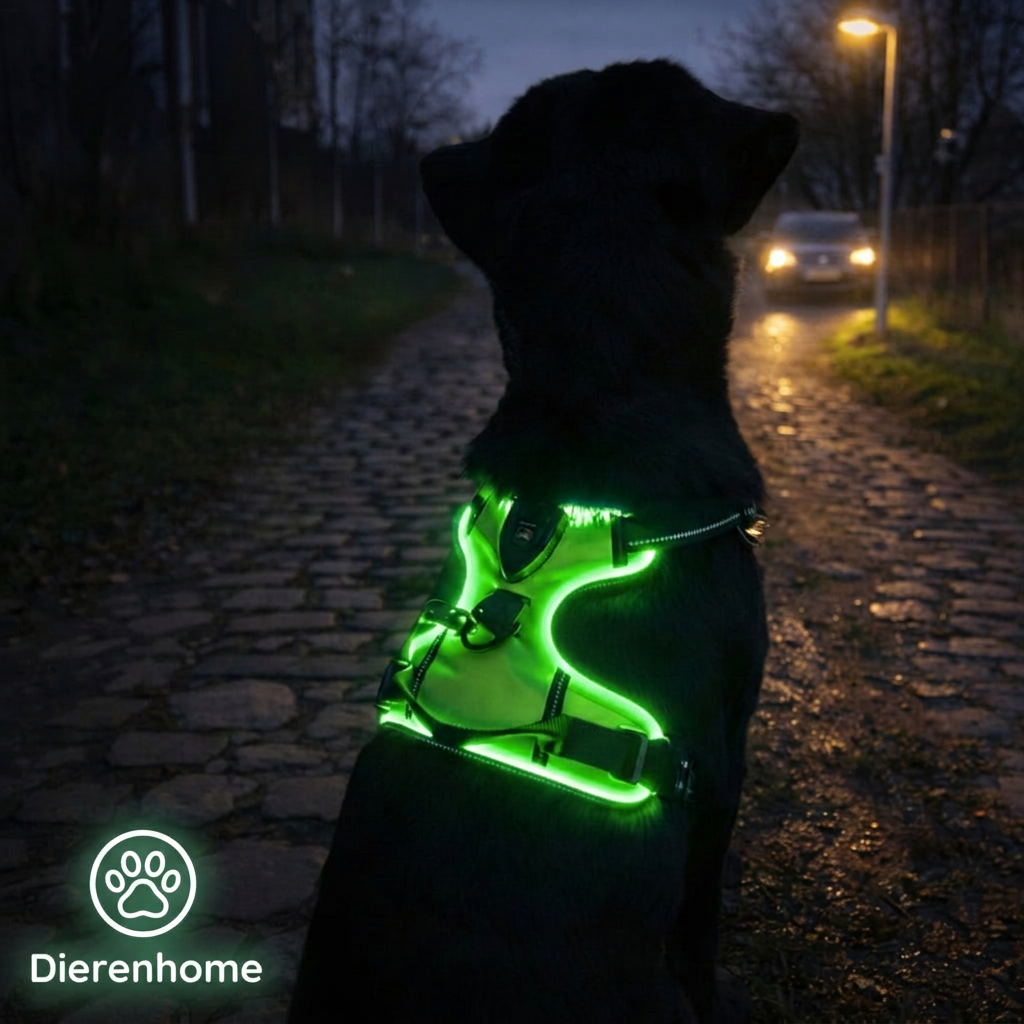 GlowPaw™ | Glow-in-the-dark Waterdicht Hondenharnas