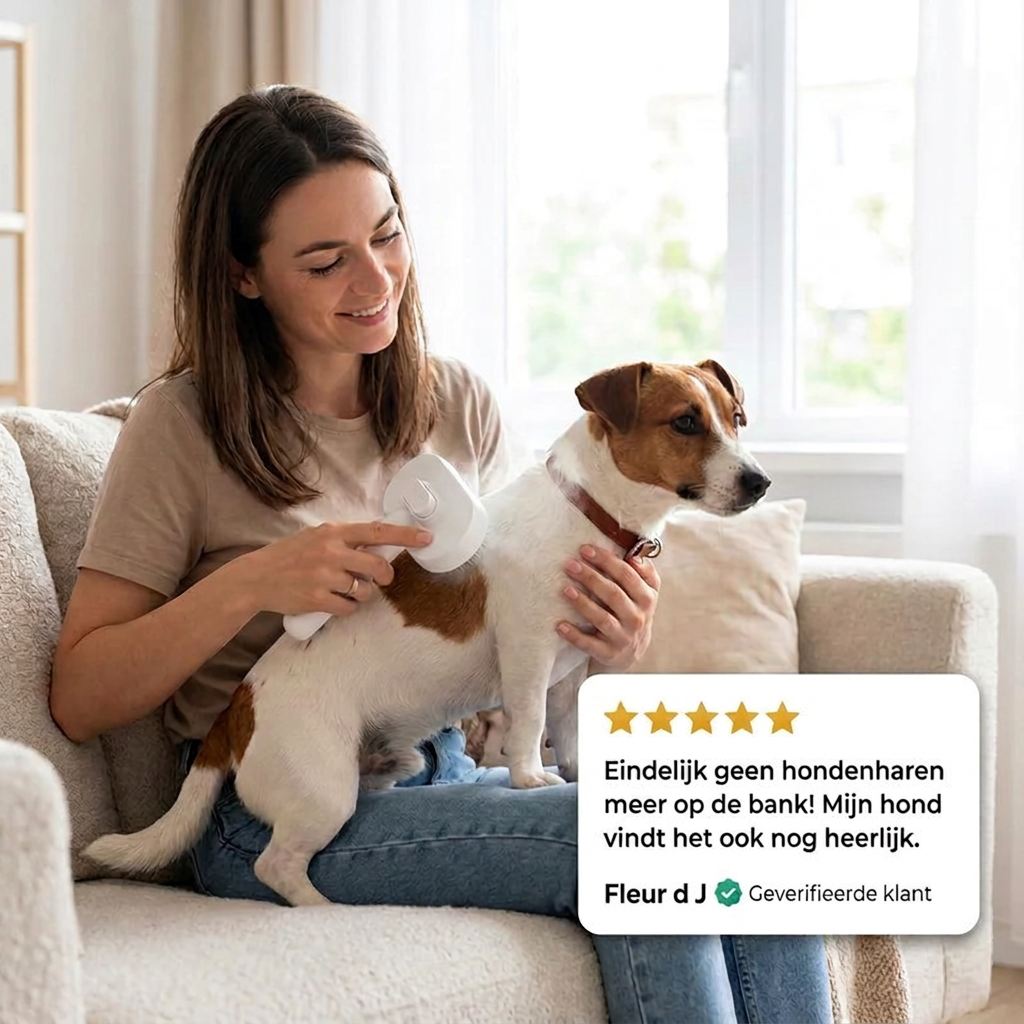 Dierenhome™ Professionele Vachtverzorgings Borstel