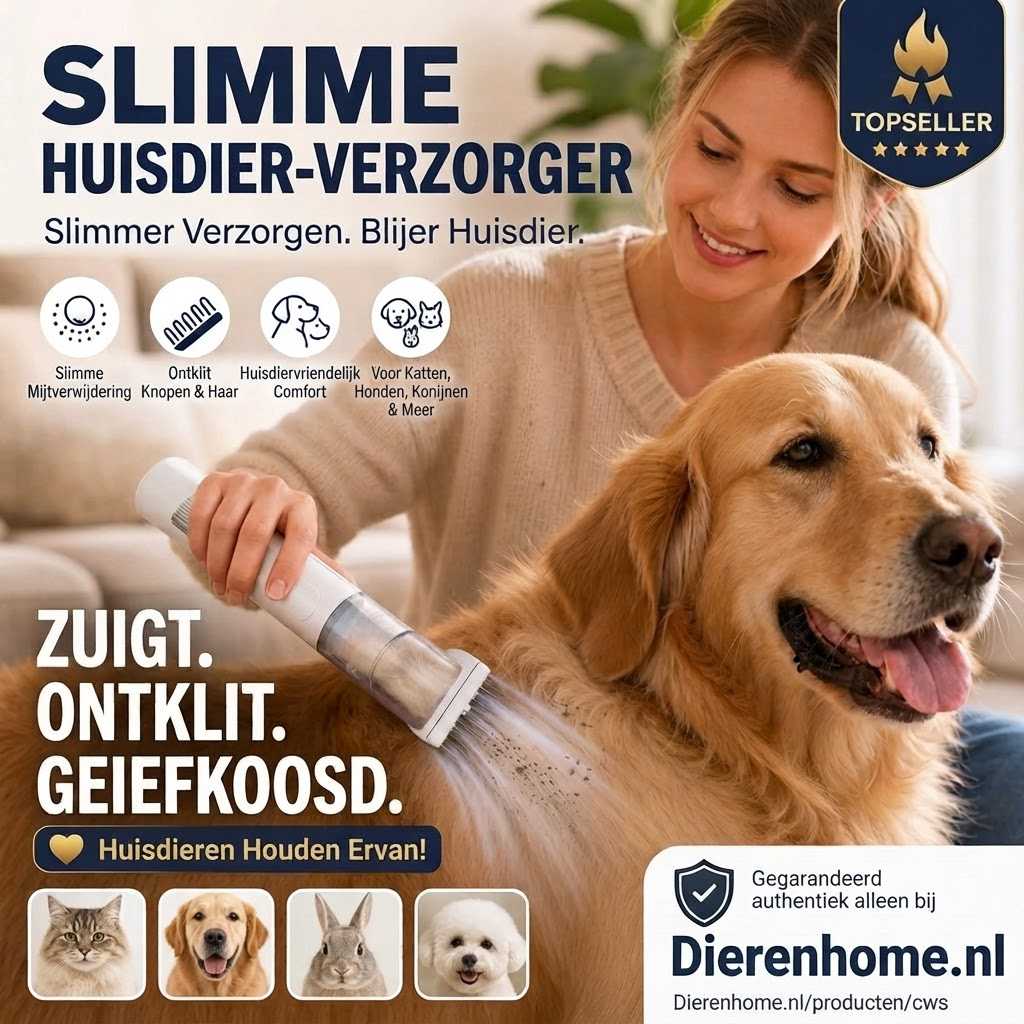 FleaGuard™ |  2-in-1 Kam voor Vlooien & Teken