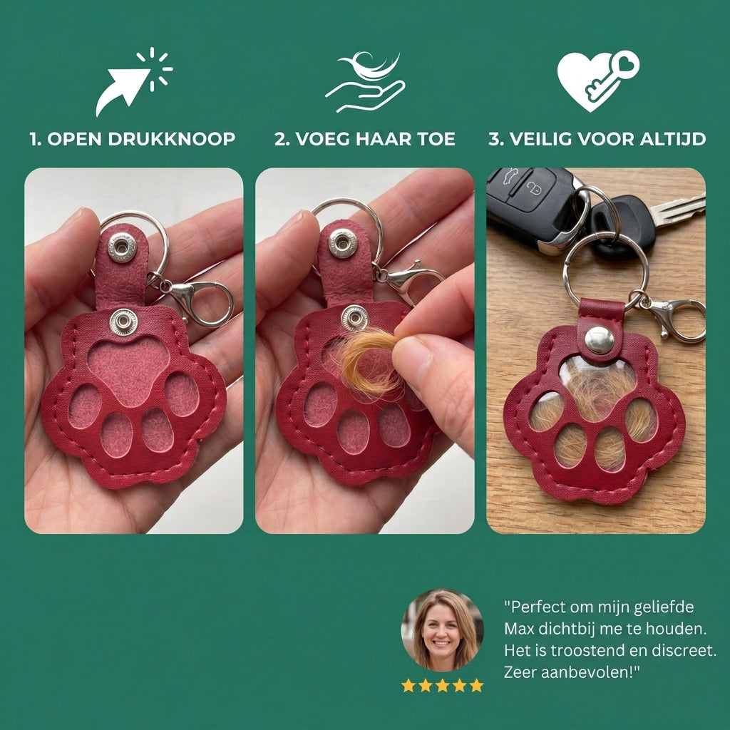FurEver™ | Herinneringssleutelhanger voor Huisdieren