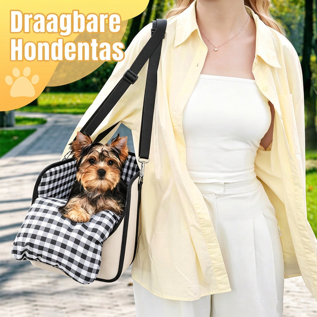 TravelNest™ | Comfortabele Autostoel voor Honden
