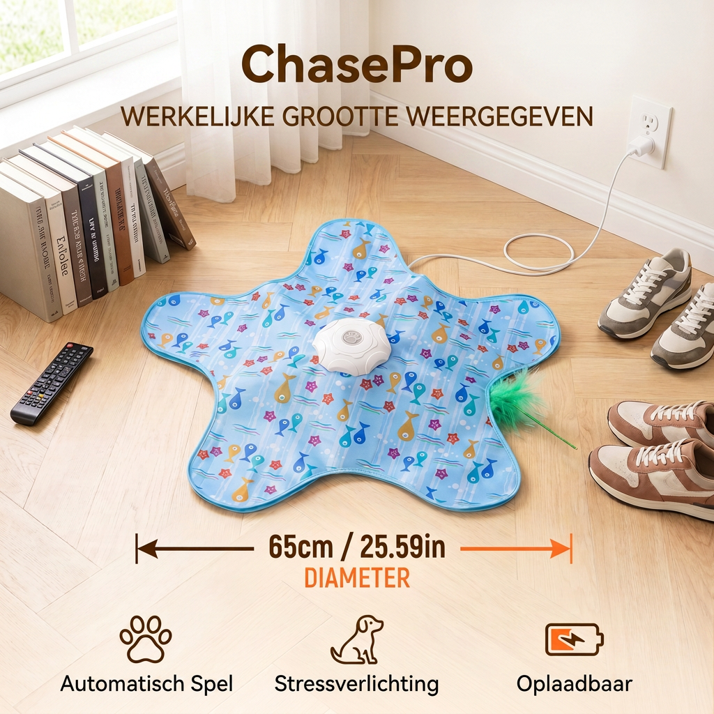 ChasePro™ | Automatisch Jachtspeelgoed voor Honden & Katten