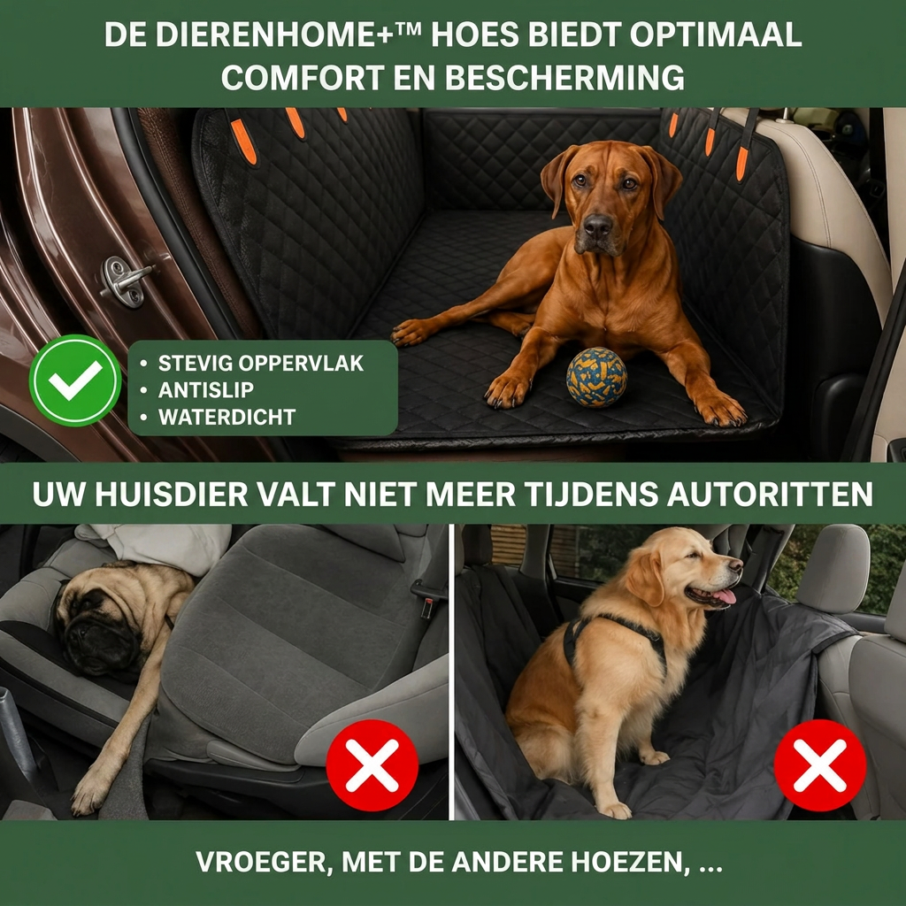 TravelPad™ – Beschermhoes Voor de Achterbank Voor Honden