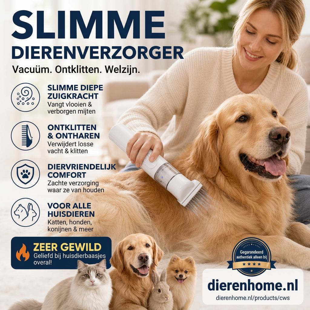 FleaGuard™ |  2-in-1 Kam voor Vlooien & Teken