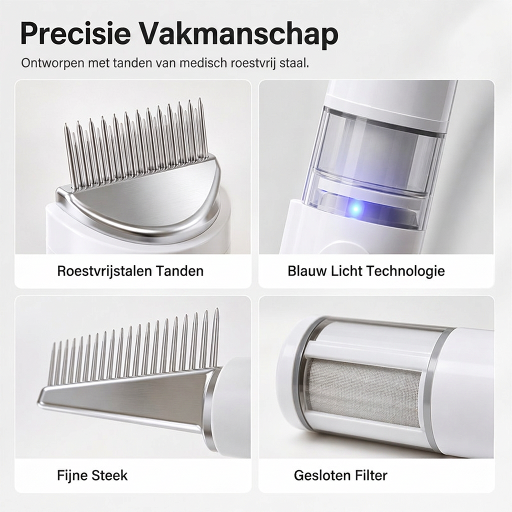 FleaGuard™ |  2-in-1 Kam voor Vlooien & Teken