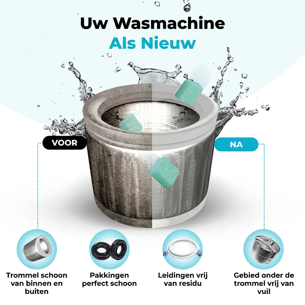 Dierenhome™ – Wasmachine Reinigingstabletten