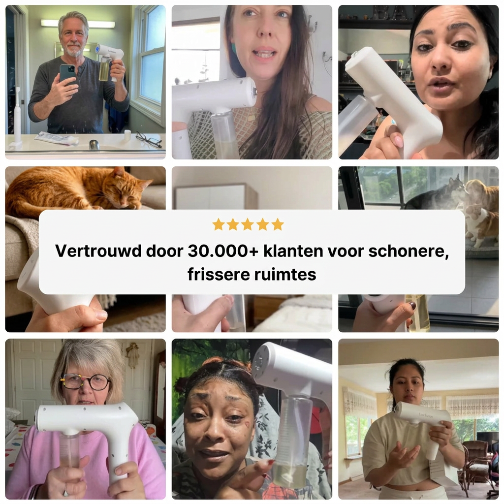 PawFresh™ | Geurverwijderaar voor Huisdieren