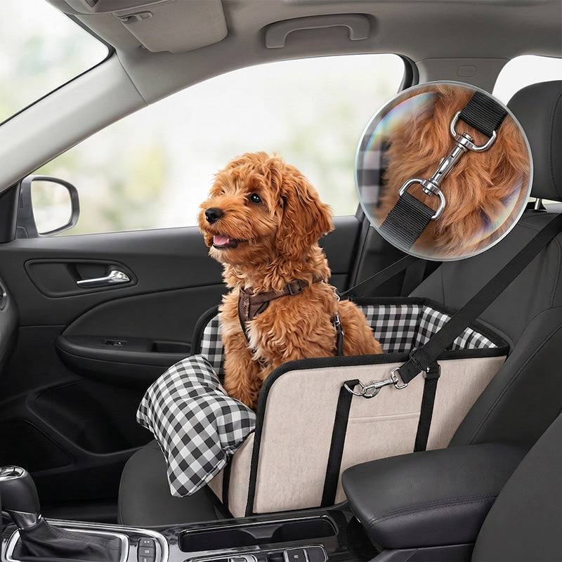 TravelNest™ | Comfortabele Autostoel voor Honden